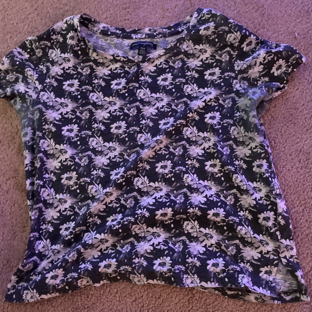 floral crop top